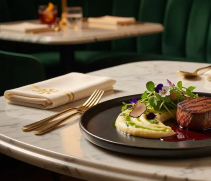 Cinematic food and cocktail presentation at Wonderstar s. r. o.